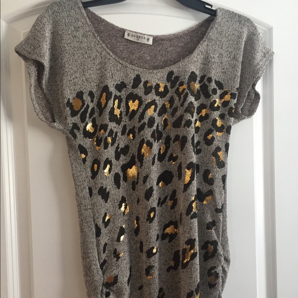 ☀️ Women’s Leopard Blouse | size S